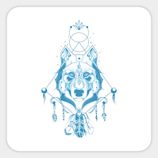 Nature Wolf Sticker